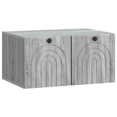 Zidni TV ormarić, 59,5 x 41 x 30 cm, konstruirano drvo, siva sonoma
