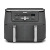 NINJA Friteza na vrući zrak DZ400EU, Dual, 9,5 L, 2470 W, siva