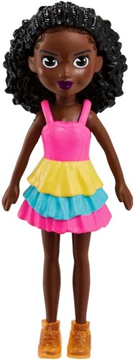 MATTEL POLLY POCKET Ljetna modna Lutka crna