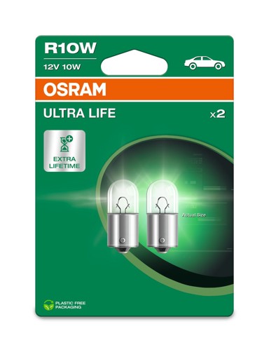 OSRAM Žarulja Ultra Life 5008ULT-2BL, R10W, 12V, BA15S