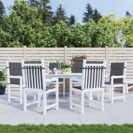 Jastuci za vrtne stolice 6 kom antracit od tkanine Oxford