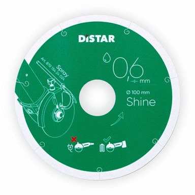 DISTAR Dijamantna ploča SHINE, 101 × 0,6 × 22,23 mm