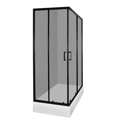 AQUAART Tuš kabina Wellness s kadom Madera pravokutna 80120 80x120x204 cm