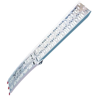 NORTHIX aluminijska sklopiva utovarna rampa 220 x 28 cm, 340 kg