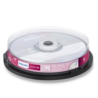 PHILIPS DVD-R medij, 16×, 4,7 GB, spindle, 10 kom