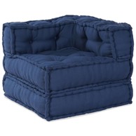 Modularni pouf, set od 4, indigo