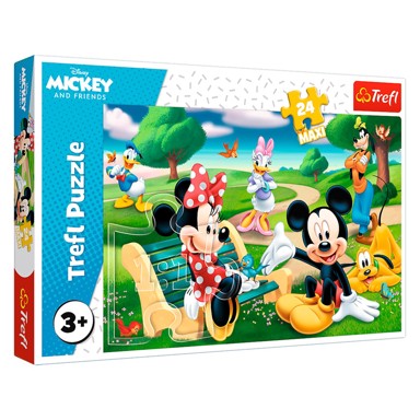TREFL Maxi puzzle, Mickey and Friends, 24 kom