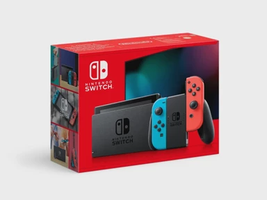 NINTENDO Switch igraća konzola, neon crveni/plavi Joy-Con v3