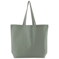 BEECHFIELD Vrećica za kupovinu pamučna Maxi W165, 35x39x13,5 cm duge ručke, pastelno zelena