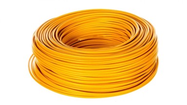 HELUKABEL Instalacijski kabel H07V-K 1,5, 100 m, žuti
