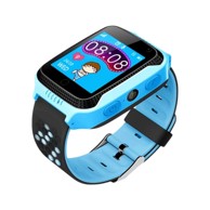 NIKCORP Dječji pametni sat s GPS lokatorom IP67 i HD kamerom, plavi