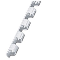 FORNAX Plastična spirala za uvez, 8 mm, 100 komada, bijela