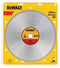 DEWALT List kružne pile DT1927-QZ, 355x25.4 mm, 90 zuba, metal