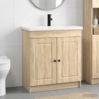 Set namještaja za kupaonicu 56 x 37,5 x 81 cm, hrast sonoma