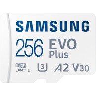 SAMSUNG Memorijska kartica EVO PLUS, 256GB, microSDXC, UHS-I U3, adapter