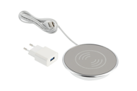 Punjač indukcijski ugradni s napajanjem max 2a ip20 chrom 220-240v