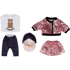 BABY BORN Odjeća za lutku, Glam Outfit, 43 cm