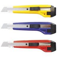 FORNAX Skalpel nož 18 mm, metalna vodilica DT-902, sortirano, blister