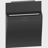 BTICINO Pokrov tip držač kartice 2M crni KG22M2