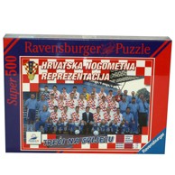 RAVENSBURGER Puzzle Hrvatska nogometna reprezentacija, 500 dijelova, 50x70 cm, 5+