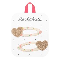 ROCKAHULA Špangice za kosu Tiny Blossom Glitter Heart 5428
