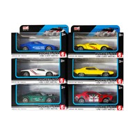 Auto Pocket Sport Car, žuto-crveni