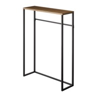 YAMAZAKI Pomoćni stol Tower 18,5x60 cm crni