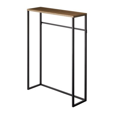 YAMAZAKI Pomoćni stol Tower 18,5x60 cm crni