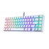 MOTOSPEED Mehanička gaming tipkovnica CK67 RGB, bijela