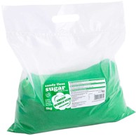 Šećerna vata u boji, okus žvakaće gume, 5 kg, zelena