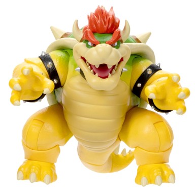 JAKKS PACIFIC Figura Super Mario Bros Bowser, 18cm