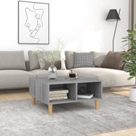 Stolić za kavu boja sivog hrasta sonome 60x60x30 cm od iverice