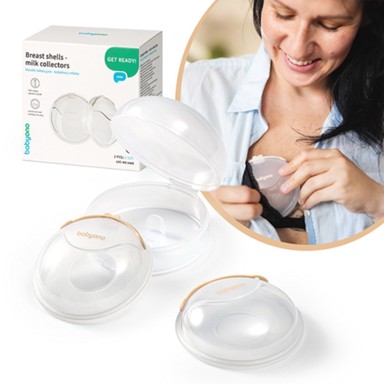 BABYONO Kolektor mlijeka, prozirna