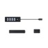 ORICO HUB adapter PW4U-C3 USB-C – 4× USB 3.0, crni