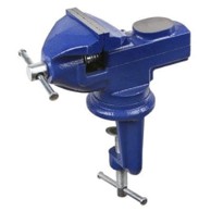 HURTNET Višenamjenska bravarska škripac s nakovnjem 50 mm, srebrna