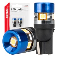 AMIO LED žarulje CANBUS T10 W5W 5SMD 3030 bijele 12V/24V