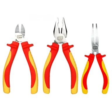 Set izoliranih kliješta, 160 mm, 3 komada