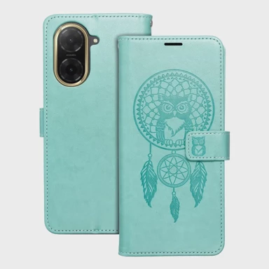 MEZZO Torbica Book Case Dream Catcher, preklopna, za Xiaomi Redmi A5 4G, zelena