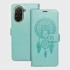 MEZZO Torbica Book Case Dream Catcher, preklopna, za Xiaomi Redmi A5 4G, zelena
