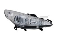 TYC Far PEUGEOT 207 desni H7/H1 20-1059-05-2
