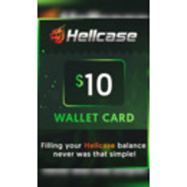 Igra za PC: Hellcase.com 10 USD Wallet Card