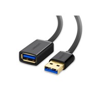 UGREEN USB 3.0 produžni kabel (M na F), crni, 1,5 m