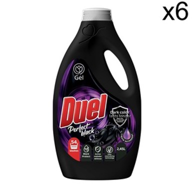 DUEL Tekući deterdžent Perfect Black, 2,45 L, 6 kom