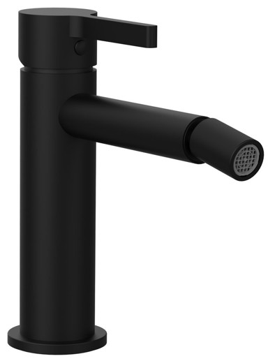 SAPHO ICONIC Slavina za bide, samostojeća, mat crna