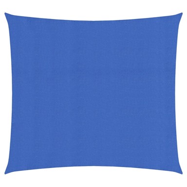 Jedro za zaštitu od sunca 160 g/m² plavo 2,5 x 2,5 m HDPE