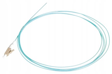 LC/UPC pigtail, MM OM3, 50/125 µm, PVC