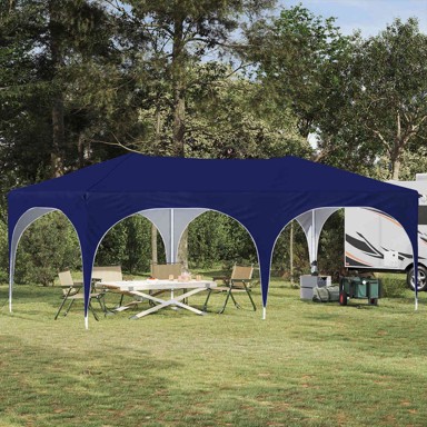 Rastezljivi šator za svadbe 575x288x245 cm, plavi