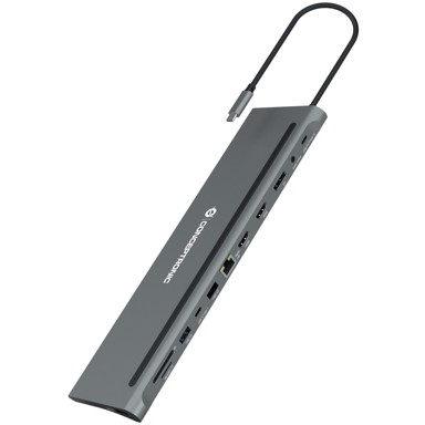 CONCEPTRONIC Docking stanica DONN17G, USB-C, 12u1