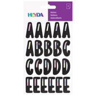 HEYDA Ukrasne naljepnice slova 4 kom 20-37808 24 crne