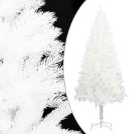 Umjetno božićno drvce s realističnim iglicama, 150 cm, bijelo